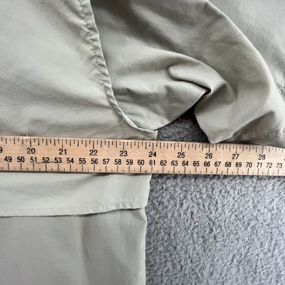 Columbia PFG Mens Size Medium Fishing Shirt Beige Vented Short Sleeve Vintage - Picture 13 of 14